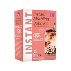 Black Tea Instant Marbling Boba Kit 4x60g...