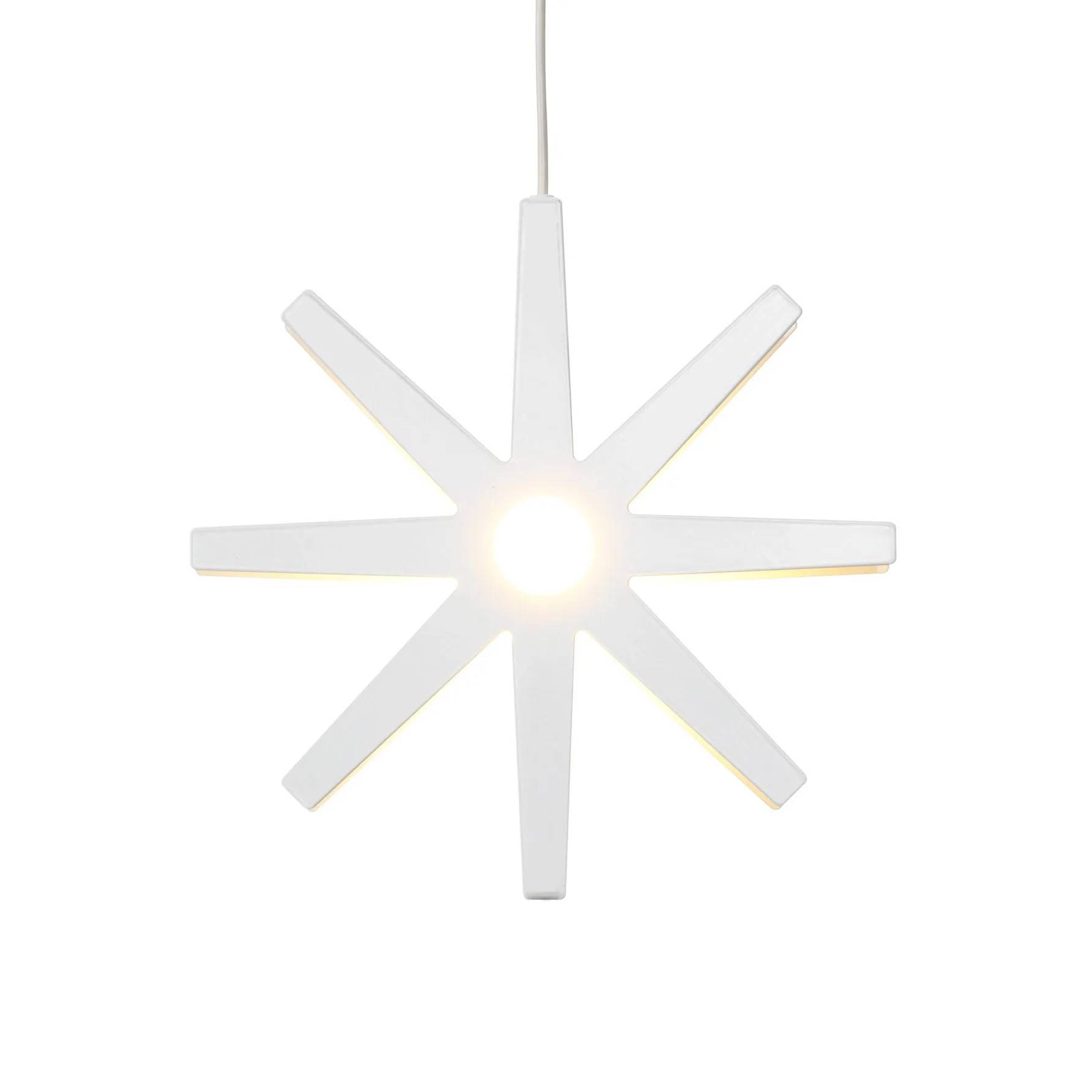 Bsweden Fling adventsstjerne hvid Ø 33 cm.