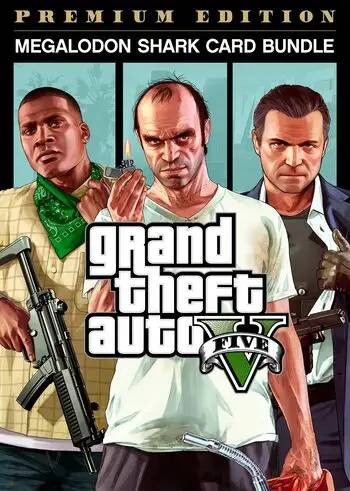 Grand Theft Auto V: Premium Online Edition and Megalodon Shark Card Bundle (EU) (PC) - Rockstar - Digital Code