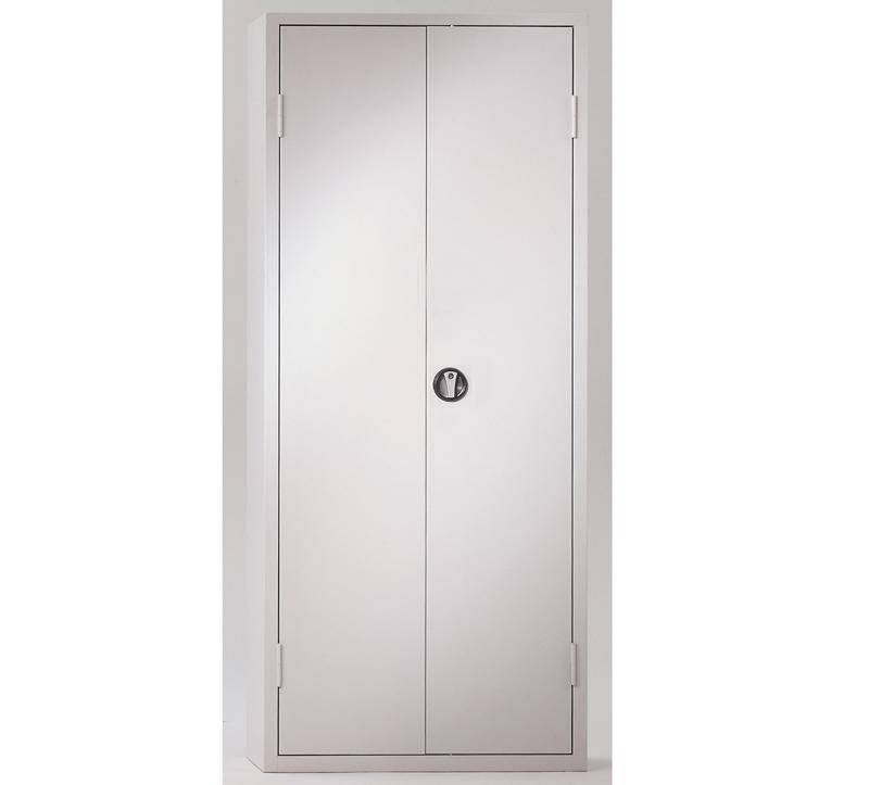Stålskab - 4 hylder - 950 x 400 x 1950H mm - Kappes