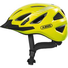 ABUS Urban-I 3.0 MIPS cykelhjelm LED Signal Yellow - Hjelmstørrelse 61-65 cm