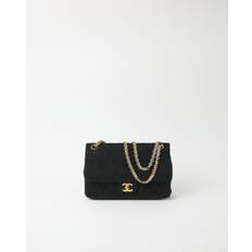CHANEL Classic Medium Double Flap Bag - Black