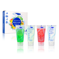 Triswim After Swim Care Body & Hair travel set - 4 x 90 ml