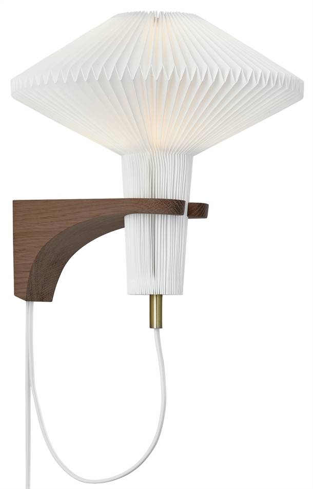 LE KLINT - THE MUSHROOM - Model 204 - Røget eg - Plastskærm