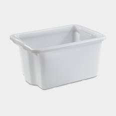 Förvaringslåda med lock Nordiska Plast Nordic, natur, 500 x 365 x 260 mm, 33 liter