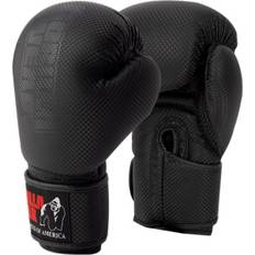 Gorilla Wear Montello Boxing Gloves, 14 oz, Black