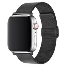 Apple Watch 7/8/9 41mm etc Milanese Urrem - Sort