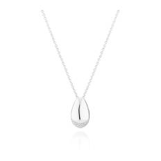 Sif Jakobs Jewellery, Accessoarer, Dam, ONE Size, Goccia Halsband med Vita Zirkoner