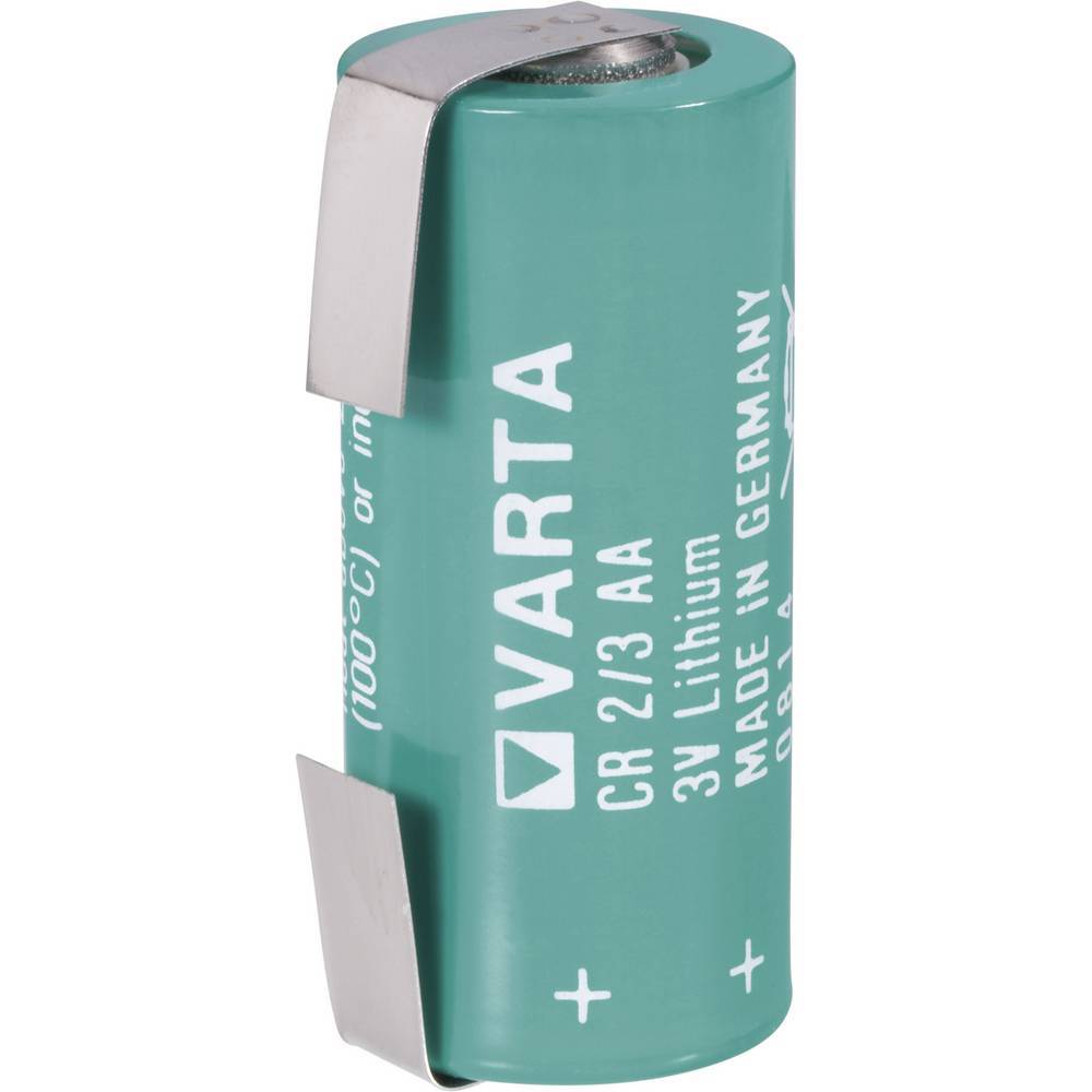 Varta CR2/3 LF Specialbatteri CR 2/3 AA LF U-lödfana Litium 3 V 1350 mAh 1 st
