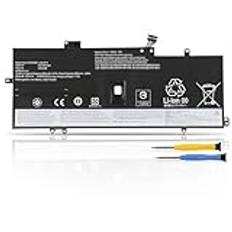 L18L4P71 L18C4P71 L18M4P72 Batteri för Lenovo ThinkPad X1 Yoga 2019 2020 4th 5th Gen ThinkPad X1 Carbon 2019 2020 7th 8th Gen 7 8 20QD 20QE 20U9 20UA 5B10W13930 5B10W13931 02DL004 02DL005 02DL006