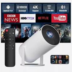 Høj Kvalitet Helt Ny 5G 4K Projektor Smart HD LED WiFi Bluetooth HDMI USB Android Hjemmebiograf - Perfekt