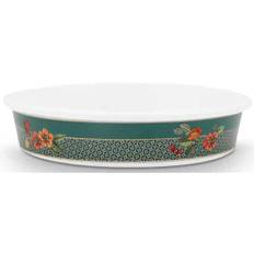 Pip Studio Baking Dish Round Winter Wonderland Green 21.6 x 4.5 cm
