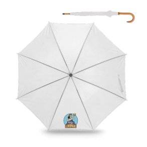 Merchandise; Betty Paraply i hvid
