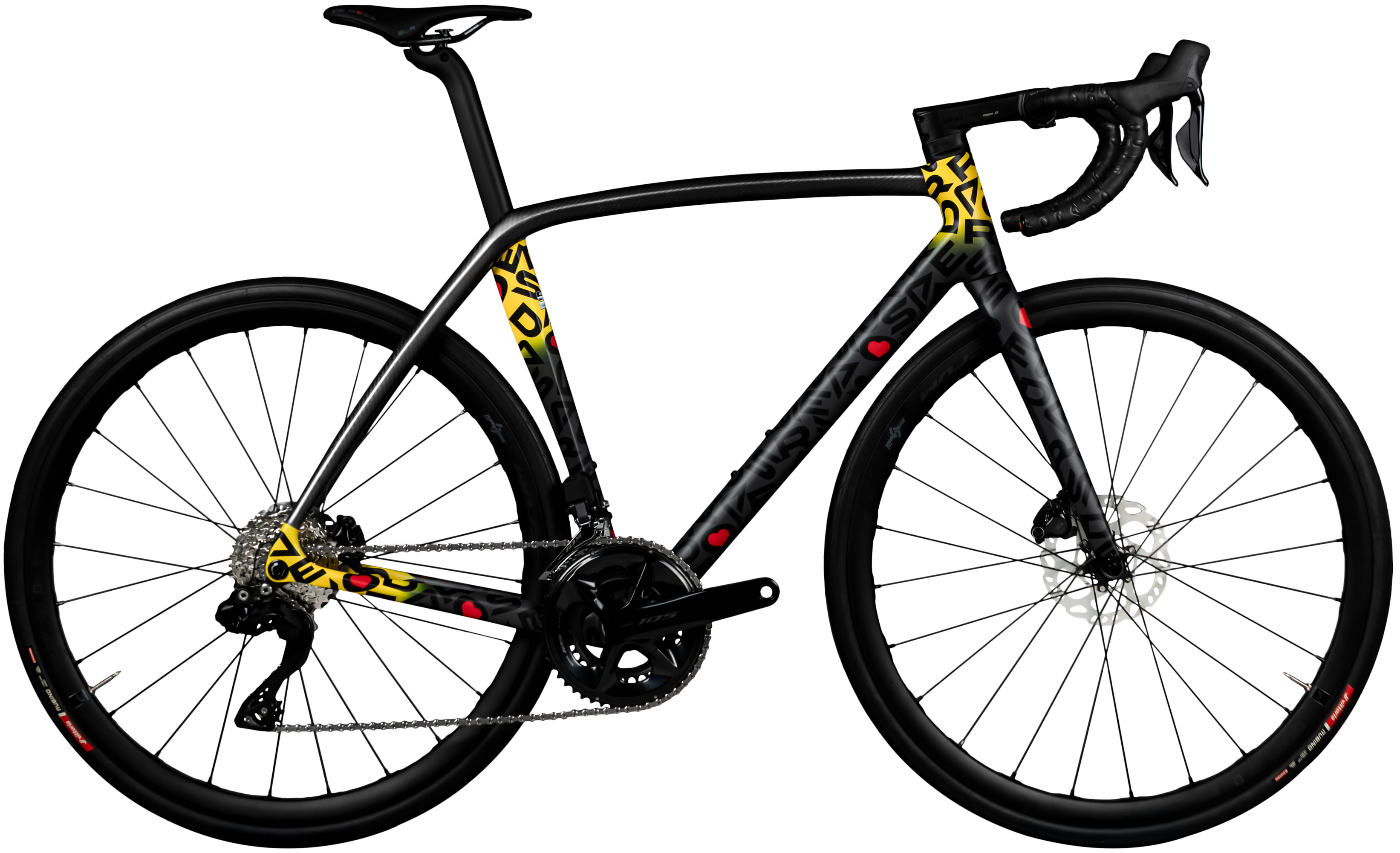 De Rosa New Idol | SRAM Force AXS Powermeter | Fulcrum Soniq 42 Carbon - Infinito Revó / XL