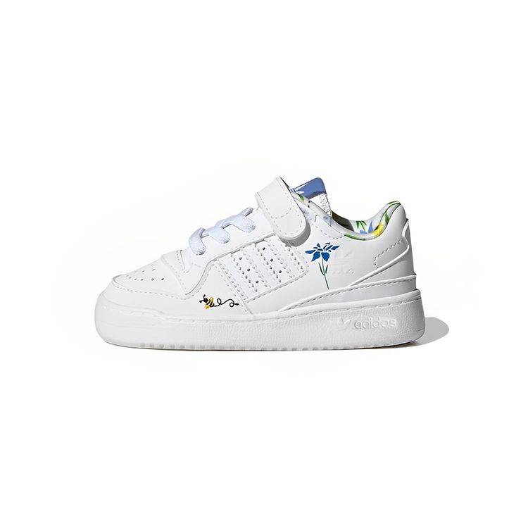 Adidas Forum Low I Save The Bees Baby Sneakers White Cloud-White Blue-Fusion HP6247 23