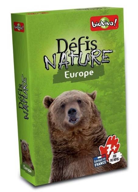 Defis Nature Europe le jeu de cartes