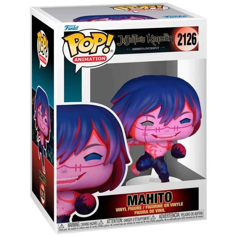 Jujutsu Kaisen Mahito figur, samlerobjekt anime legetøj, 6-tommer