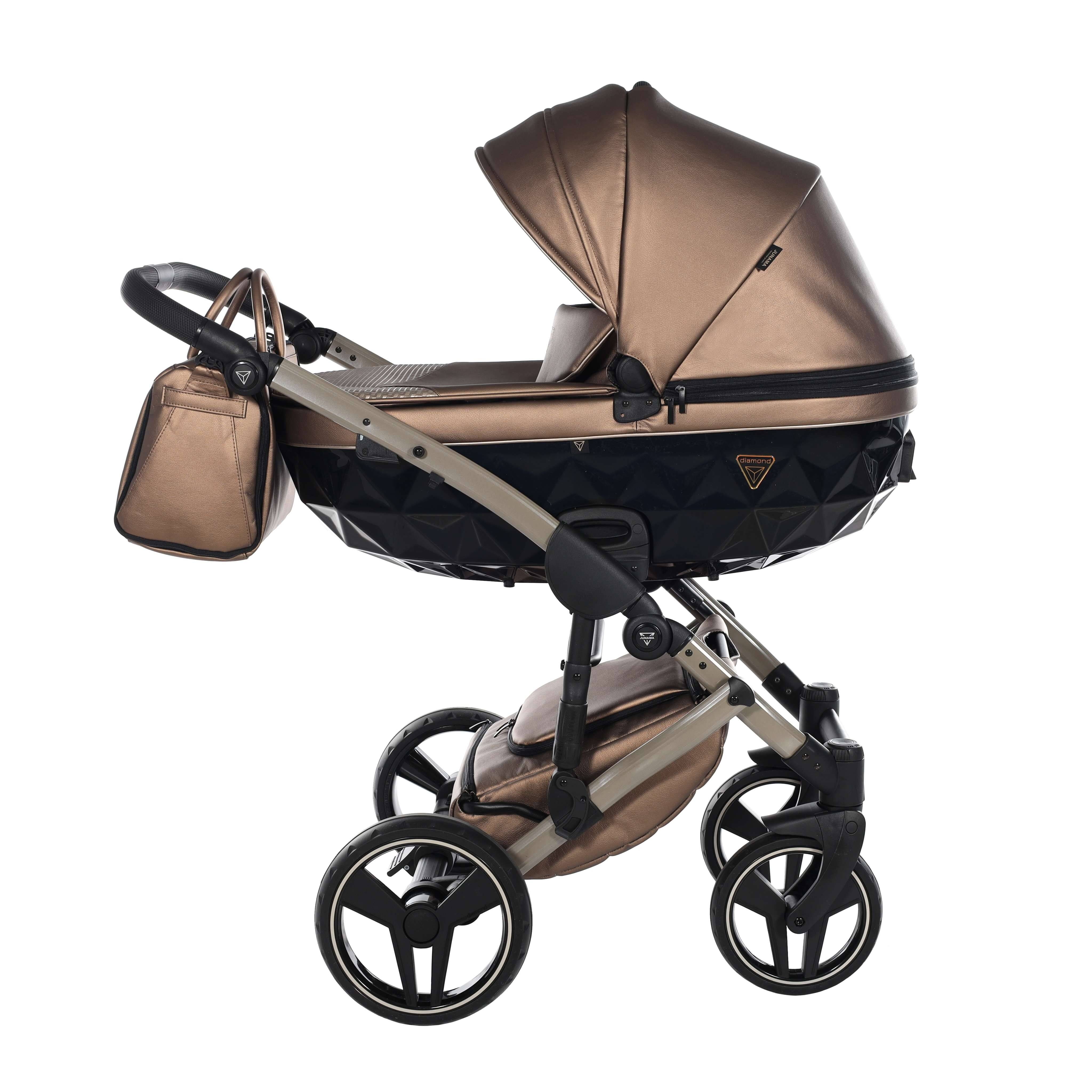 Junama Fluo Line Barnvagn V3 - Brun
