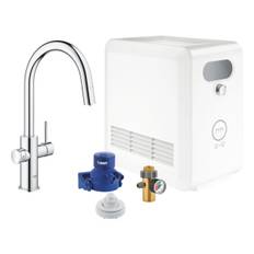 Grohe Blue Professional System mit C-Auslauf chrom, ausziehbar - 31325002