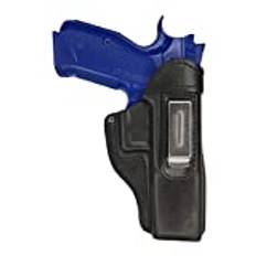 VlaMiTex IWB 7 Läder Hölster för CZ Shadow 2/CZ P-09/CZ 97B/CZ SP01