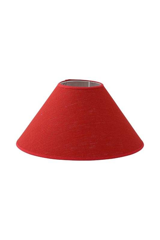 Hallbergs Belysning Carolin lampskärm 20 cm, Röd