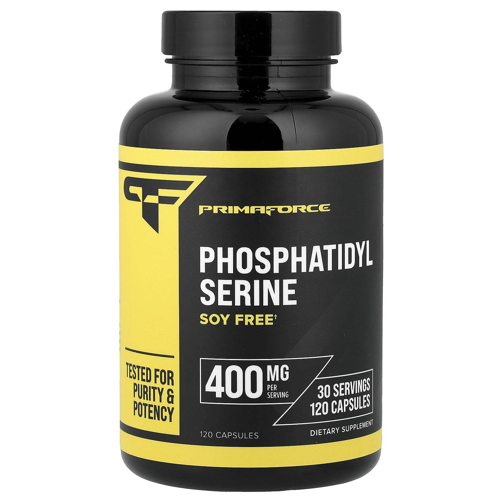 Primaforce, Phosphatidyl Serine, Soy-Free, 120 Capsules (100mg per capsule)
