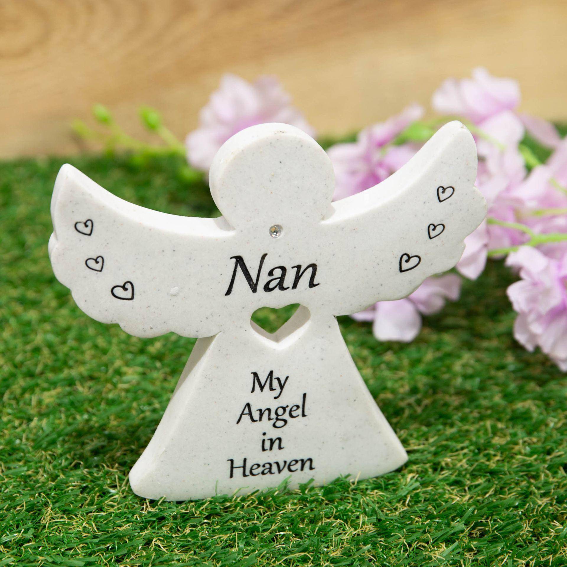 Celebrations Thoughts Of You Graveside Nan Angel Ornament One Size vit