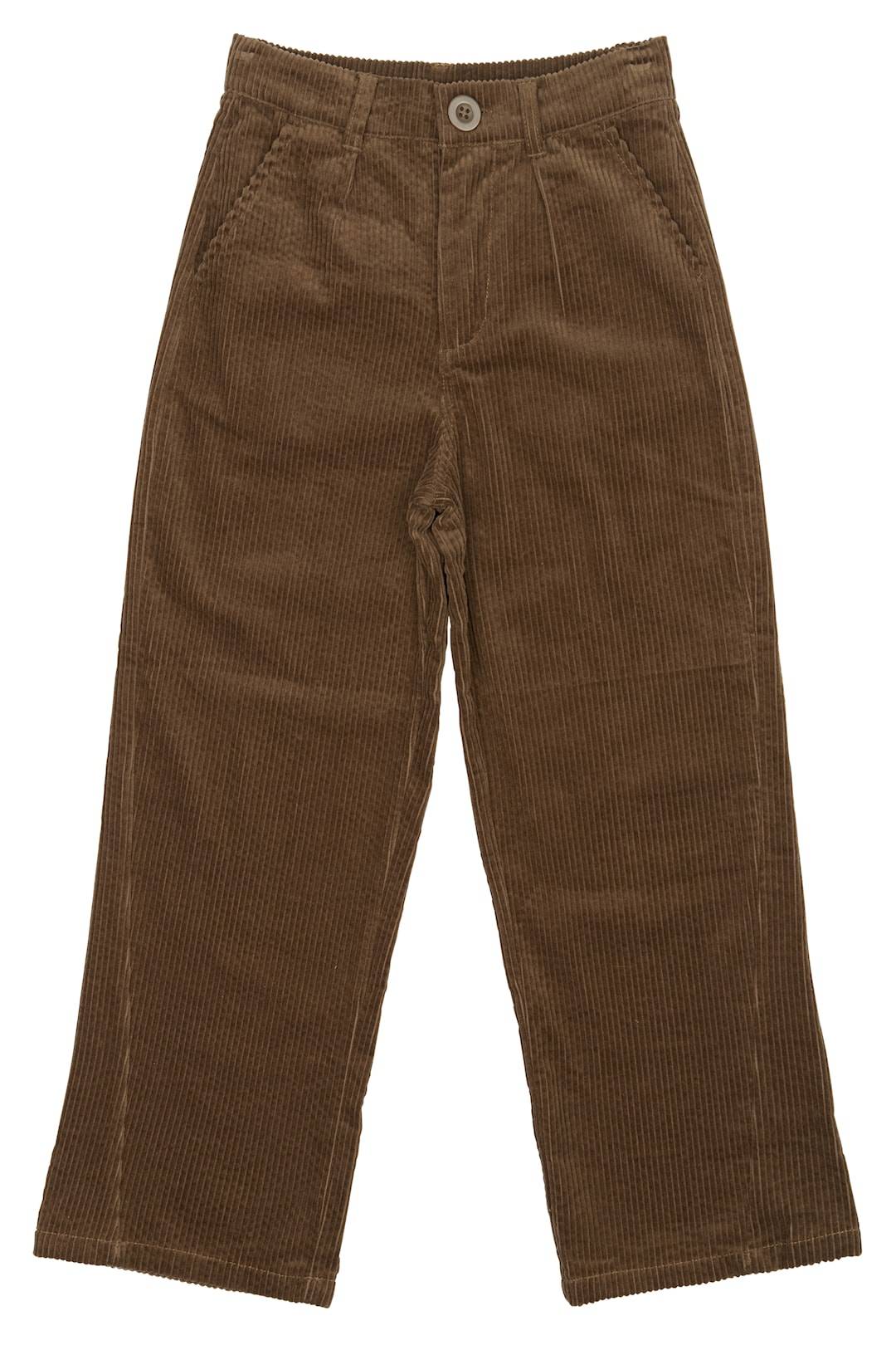 The New Paden Baggy Manchesterbyxor Toffee Toffee 7-8 Y Brun 7-8 år Pojkar