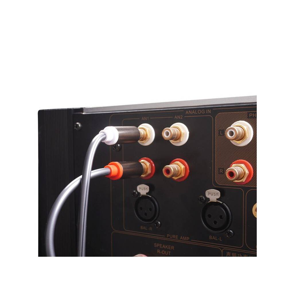 2RCA to 2xLR 3-Core XLR Cable Mixer Power Amplifier Active Speaker Microphone Audio Cable 1.5meter