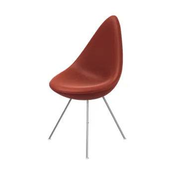 3110 Dråben af Arne Jacobsen Fuldpolstret / Aura læder / Cognac - Jacobsen Plus