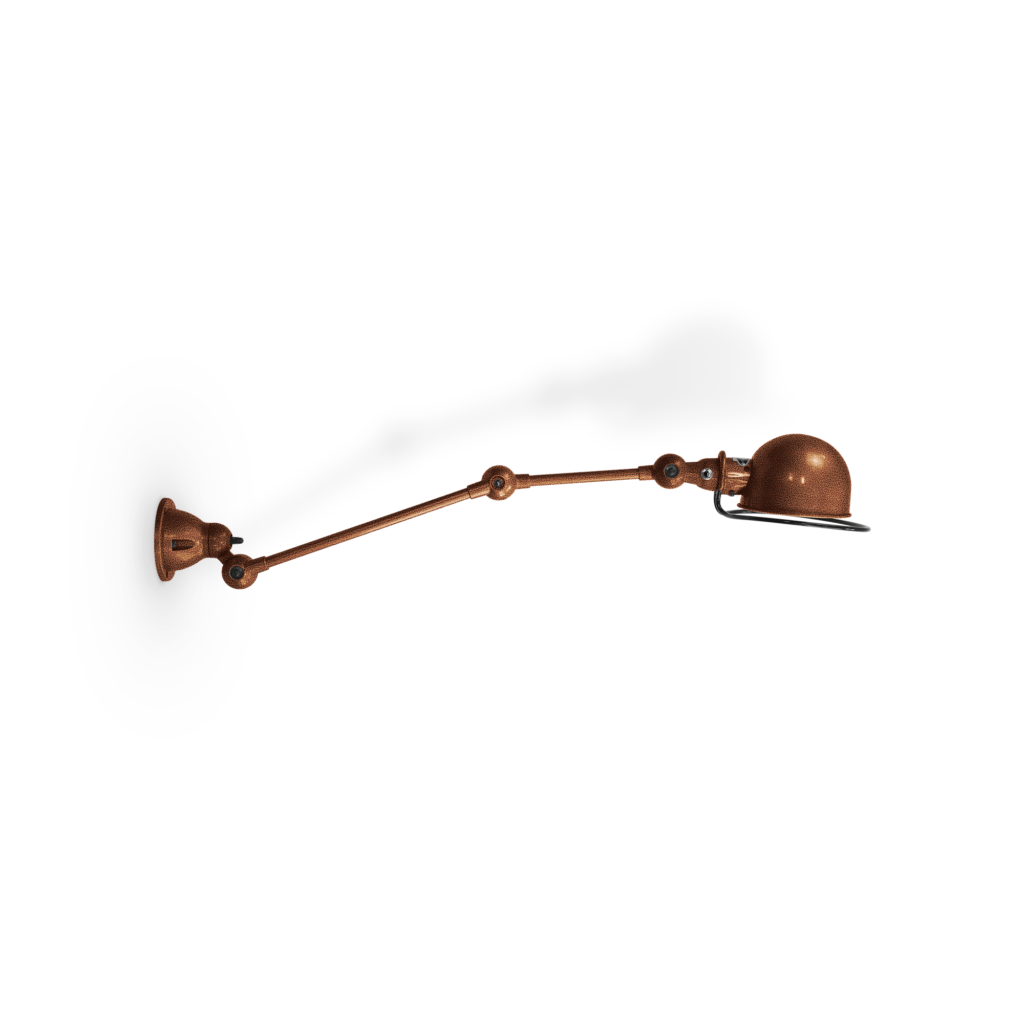 Loft D4251 væglampe fra Jieldé - Copper hammered / Blank