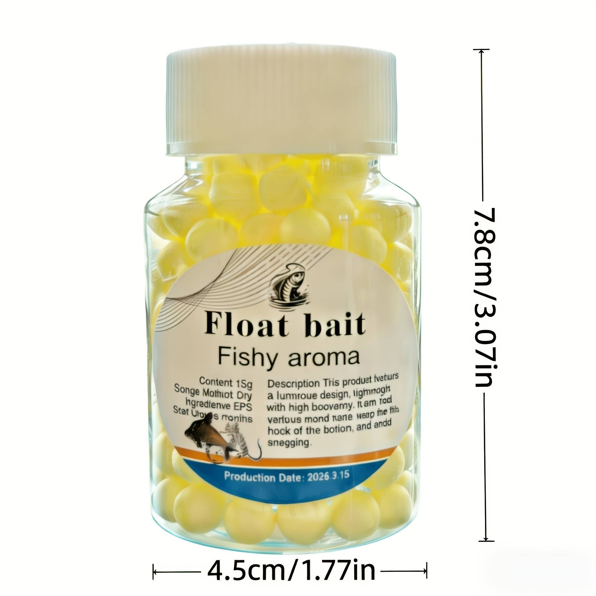 Floating Fishing Bait Beads, Scent Floating Baits, Eps Lure For Carp Trout Freshwater Fishing Additions