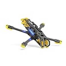 RunCam SpeedyBee Master 5 V2 Drone Frame – 226 mm hjulstativ, lätt design, anti-vibration stackstruktur, CNC-aluminiumlegeringshuvud kompatibelt med DJI O3 Air Enhet, perfekt för Freestyle Flying