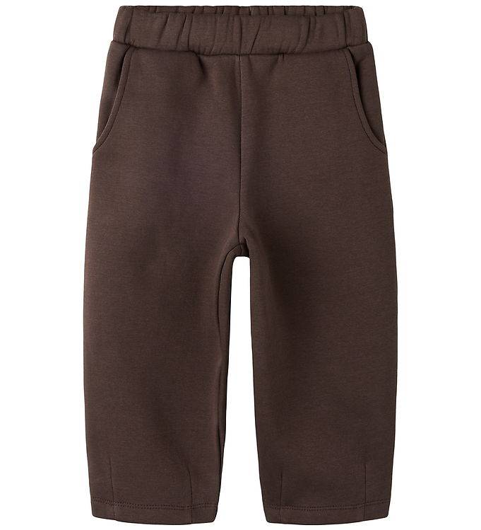 Name It Byxor - NmfNadja - Chocolate Brown - Name It - 5 år (110) - Byxor - Bomull