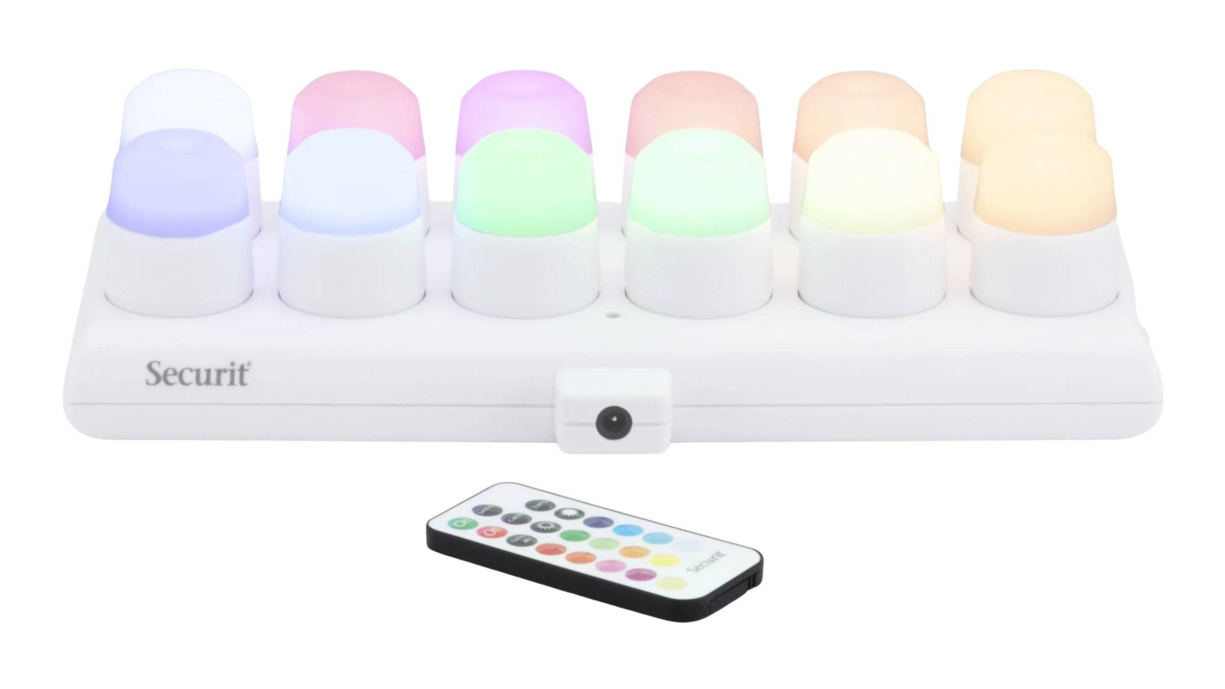 Securit® Amsterdam RGB – Genopladelige LED Fyrfadslys