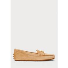 Lauren Ralph Lauren BARNSBURY SUEDE LOAFER - Mokkasiner - buff