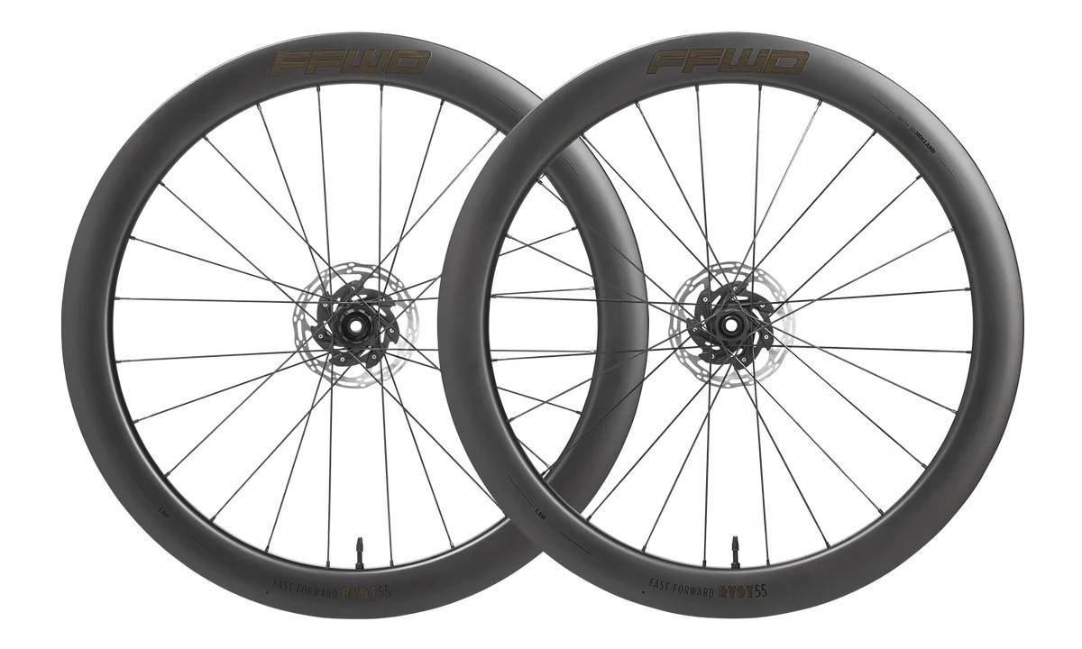 FFWD RYOT 55 N/GAGE HG Hjulset Kolfiber, 55 mm, Clincher/TL (Shimano HG 9/10/11/12s)
