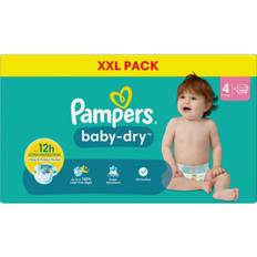 Pampers Baby-Dry Blöjor, storlek 4, 120 blöjor, 9kg-14kg