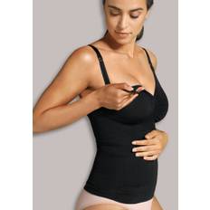 Carriwell Ammetop, Shapewear i sort uden sømme - M