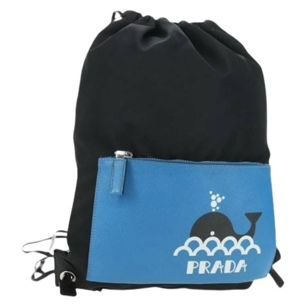 Prada Vintage Pre-owned Vintage Rygsæk - Vintage - unisex - Flerfarvet - ONE SIZE - Uld