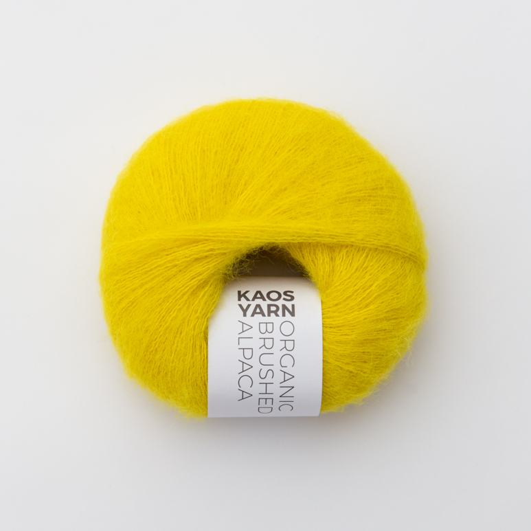 Kaos Yarn, Organic Brushed Alpaca - Confident