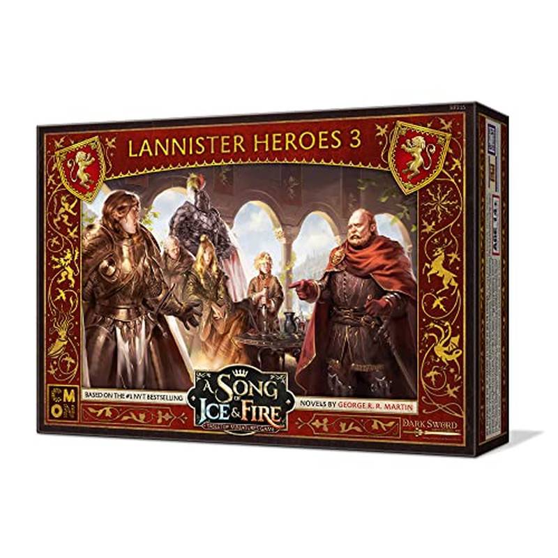 A Song of Ice and Fire Tabletop Miniatures Game Lannister Heroes...