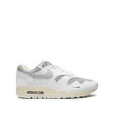 Nike - x Patta Air Max 1 sneakers - unisex - läder/gummi/Tyg/mesh - 7 - Vit