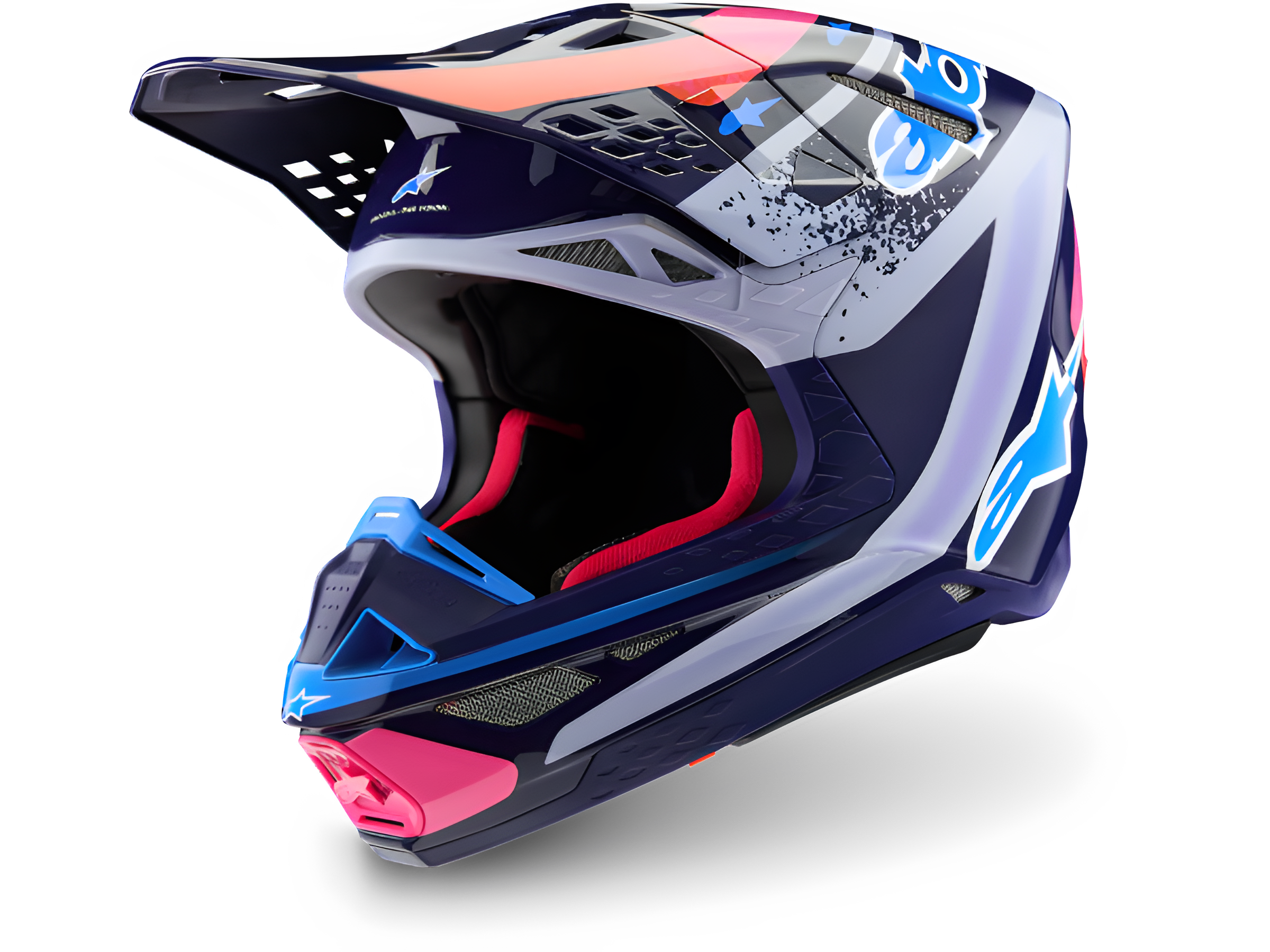 Alpinestars Limited Edition Supertech M10 Records Hjelm ECE06 26 - 2XL / Flerfarvet