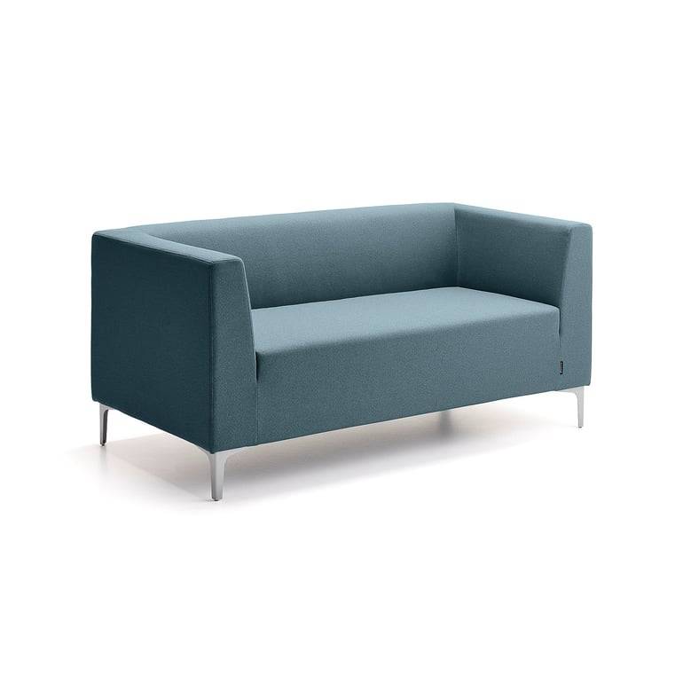 2-sits soffa CASUAL, tyg CURA, marinblå