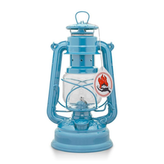Hurricane Lantern 276 - Pastel Blue