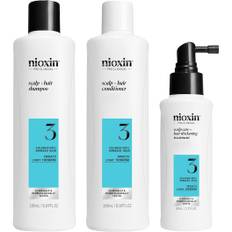 Nioxin SYSTEM 3 Färgat, lätt uttunnat hår System 3 3-Stufen-System Scalp + Hair Shampoo 150 ml + Scalp + Hair Conditioner 150 ml + Scalp Care + Hair Thickening Treatment 50 ml 350 ml (1.626,00 kr / 1 l)