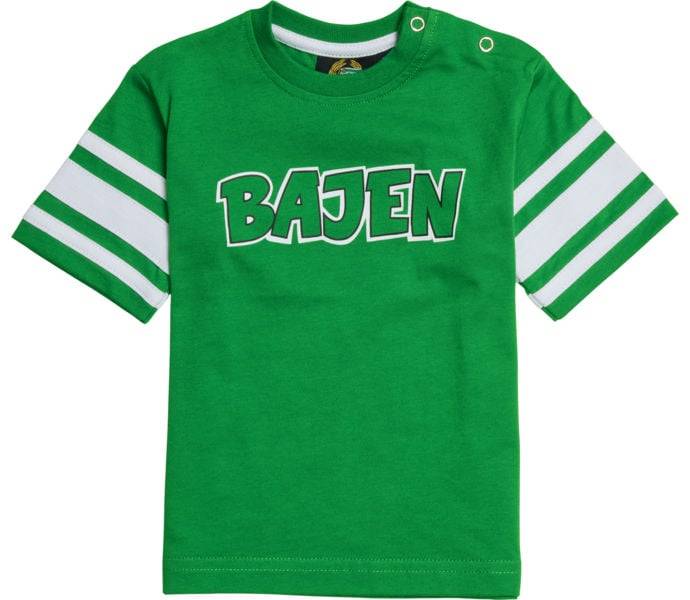 Bajen MR t-shirt, Grön/Vit, Barn, 62-68
