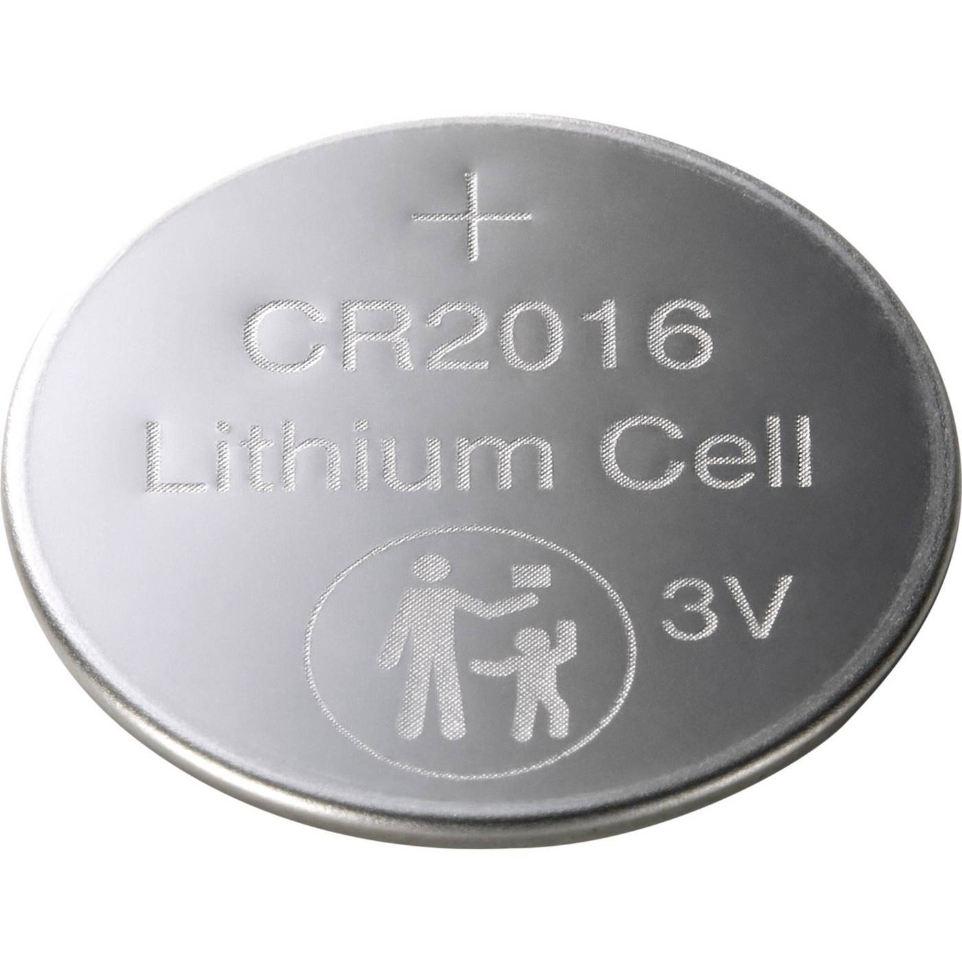 Basetech Knappcell CR 2016 3.0 V 4 st 80 mAh Litium