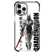 Kamen Rider Black RX Case For iPhone Samsung Galaxy Pixel OnePlus Vivo Xiaomi Asus Sony Motorola Nokia - Black RX Shadow Form Portrait In White Background